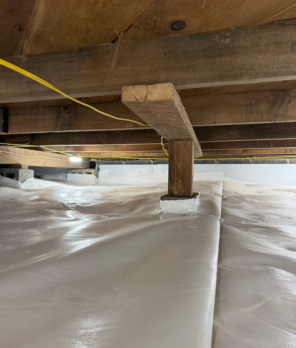 Crawl Space Encapsulation in Asheville, NC