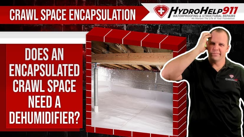 Does an Encapsulated Crawl Space Still Need a Dehumidifier?. Video preview.