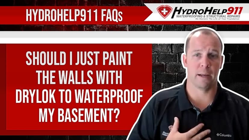 Should Basement Walls Be Painted With Drylok to Waterproof Them?. Video preview.