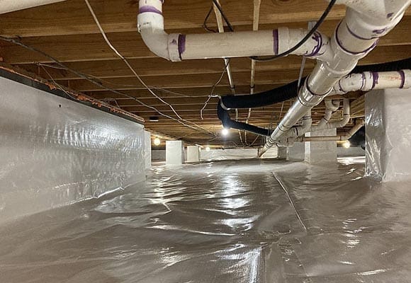 Crawl Space Encapsulation in Lenior, NC 28645 - Hydro Help 911
