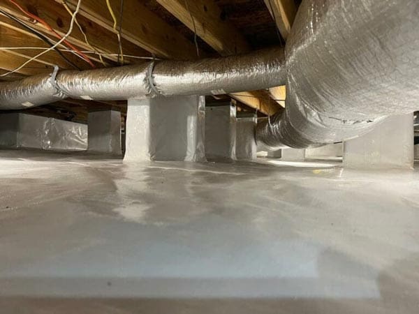 Crawl space encapsulation is a process that involves sealing your crawl space to keep it clean, dry, and intact.