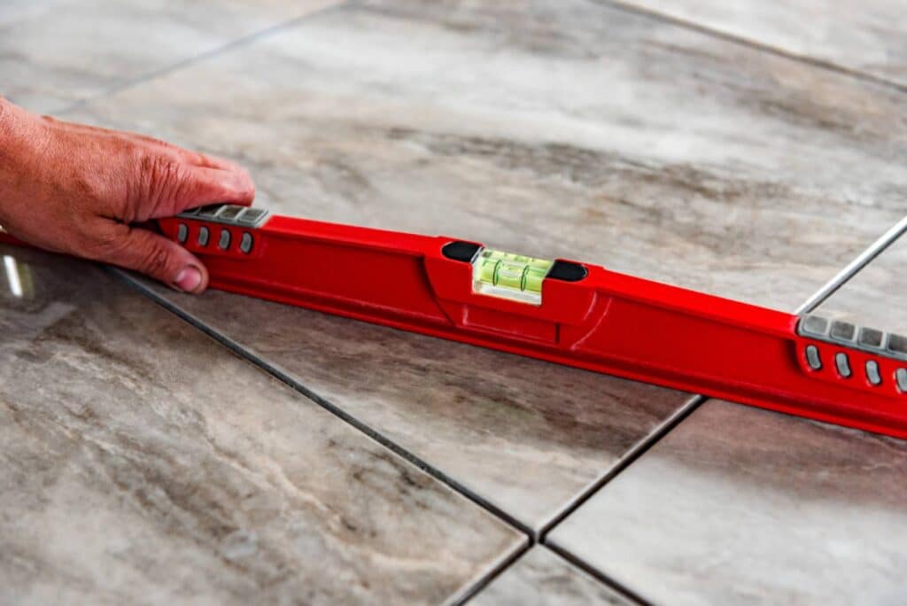 uneven floor