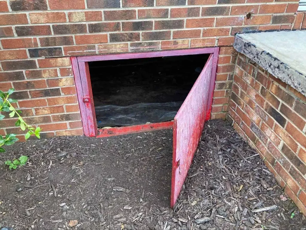 Crawl Space Door Installation